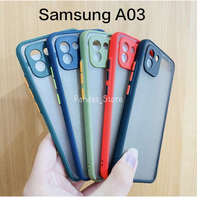 CASE MY CHOICE SAMSUNG A03 SOFTCASE DOVE PELINDUNG KAMERA