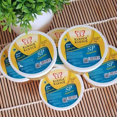 

KOEPOE KOPOE BAHAN KUE BAKING MIX SP PENGEMULSI 30 GRAM TOKO BAHAN KUE MURAH