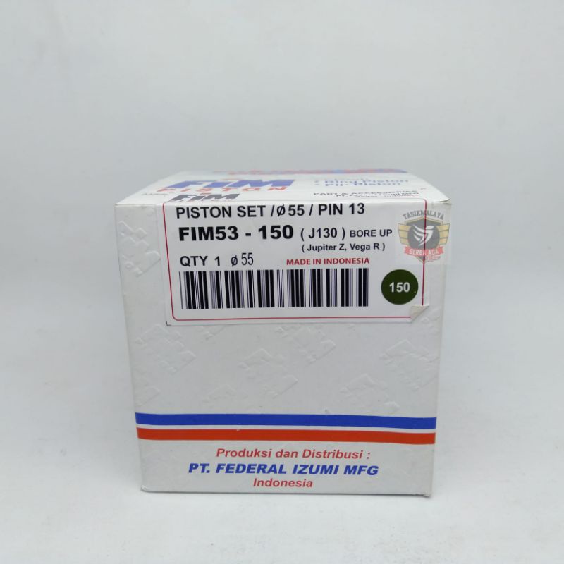 PISTON KIT SEHER KIT FIM53 diameter 53,5 - 55,25 PIN 13 os STD 50 100 150 175 . FIM 100% Original