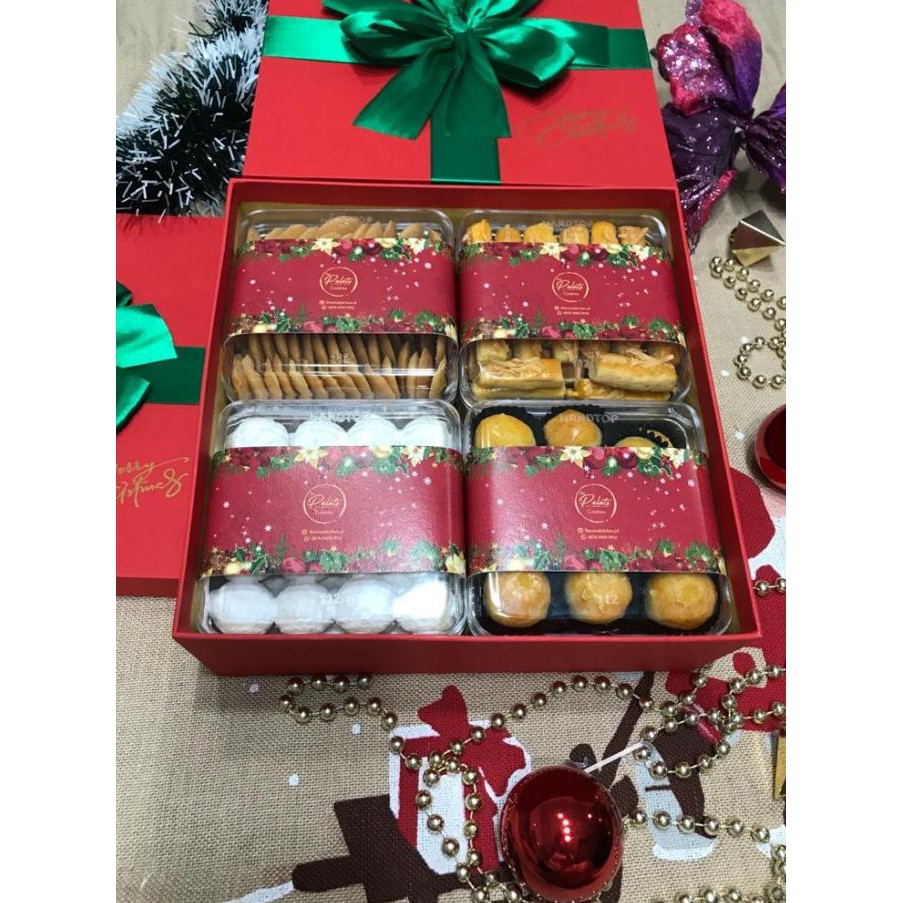 

HAMPERS PARCEL NATAL / PARCEL NATAL PREMIUM / KUE KERING / COOKIES FE64SD6