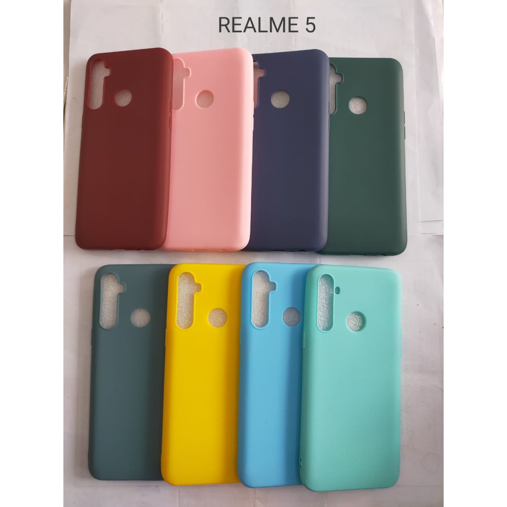 SILIKON SOFTCASE CANDY REALME 5 / REALME 5S