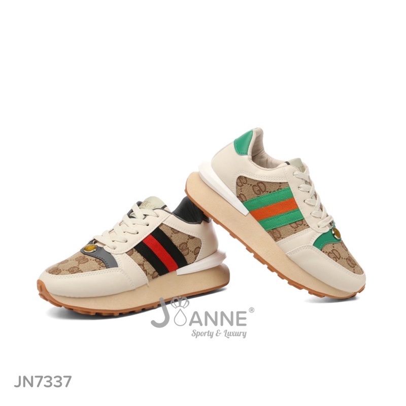 [ORIGINAL] JOANNE Highsole Sporty Sneakers Shoes Sepatu Wanita #JN7337