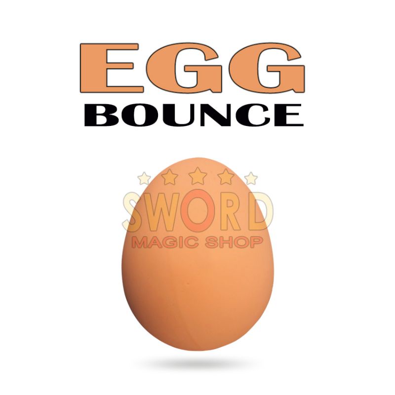 Alat Sulap Egg Bounce - Sulap Telur - Latex Egg - Egg Magic - Telur Karet - Toko Sulap - Sword Magic