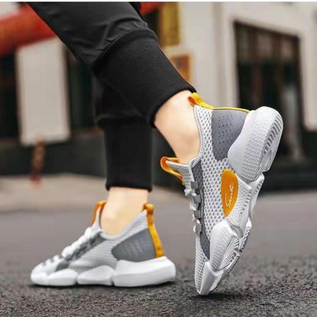 Sepatu Sneakers Pria Import Hight Quality Sepatu Kasual Unosex Korea Style Sport Cowok