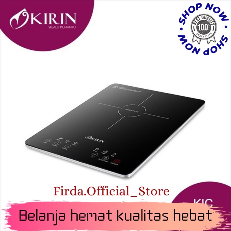 KIRIN KOMPOR INDUKSI KIC1000 KIC-1000 KIC 1000 [ULTRA SLIM] RESMI