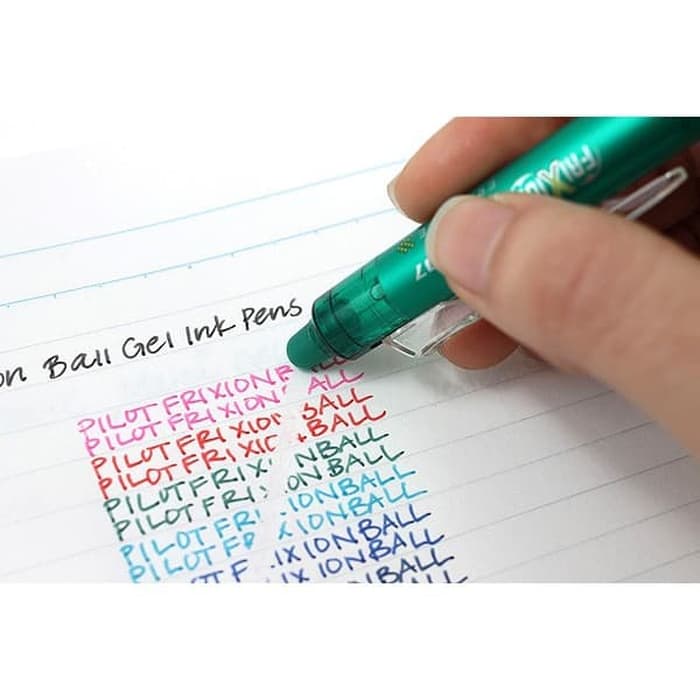 

TERBARU Pen Pilot Frixion Click 0.5/ 0.7 (Bisa dihapus) - 0.5, Hitam