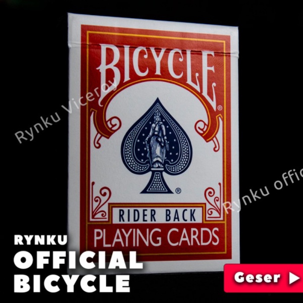 Promo KARTU REMI BICYCLE PLAYING CARD KARTU SULAP ORIGINAL -MERAH - Merah Berkualitas