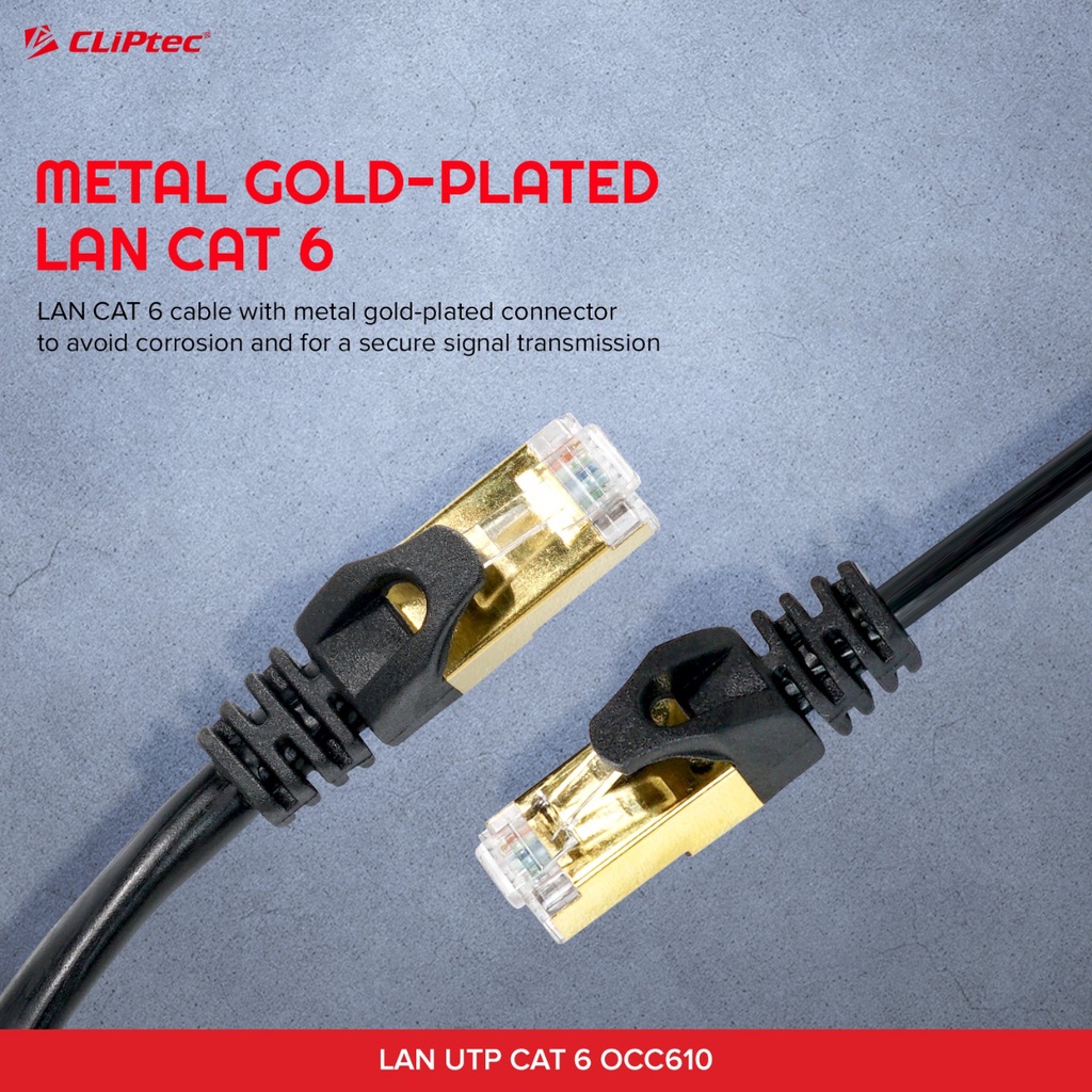 KABEL LAN FTP  STP CAT6 10M OUTDOOR siap pakai *panjang 10 meter