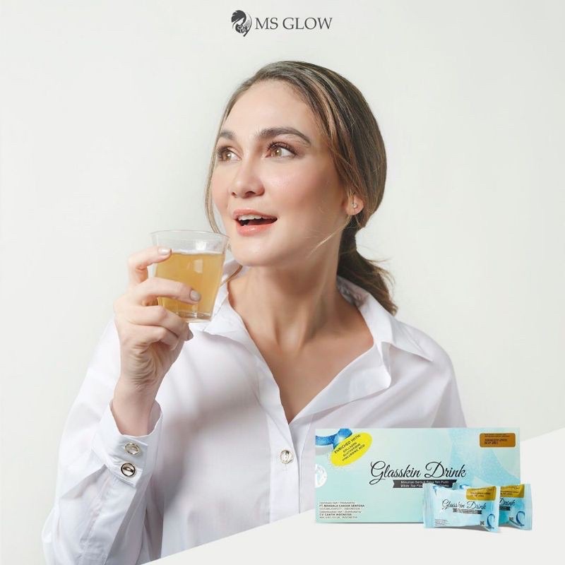 GLASSKIN DRINK - Minuman Collagen - Booster Detoks MS GLow