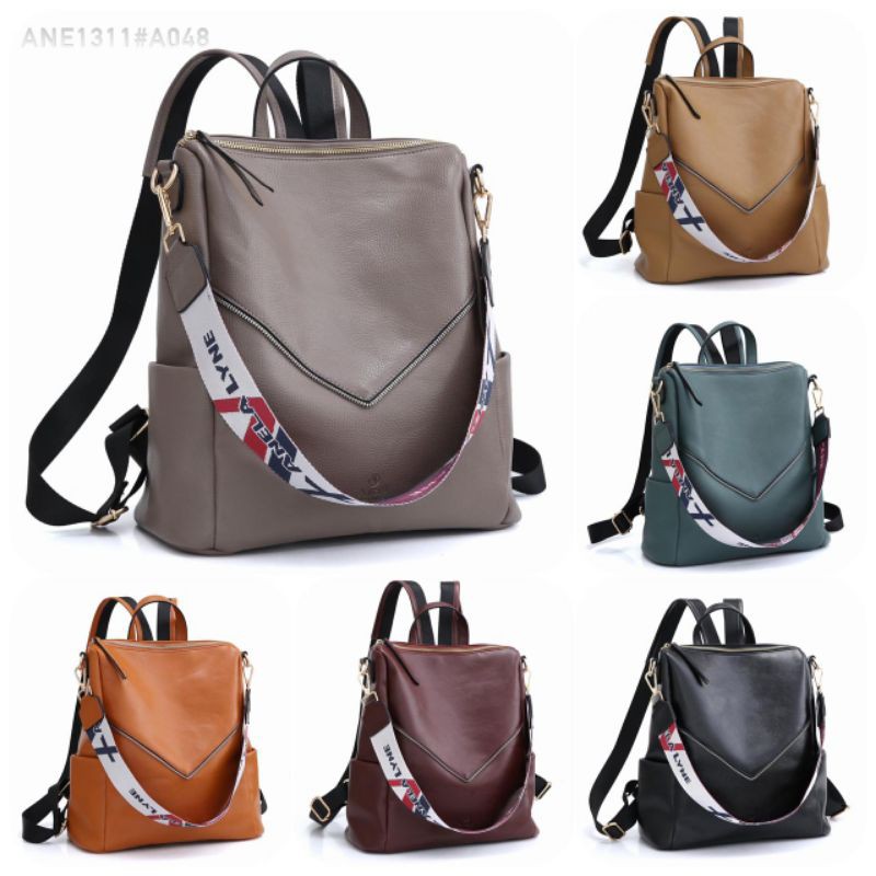 TAS ANELA LYNE J 1311#A048 FERONIA BACK PACK ORIGINAL BRAND IMPORT BATAM
