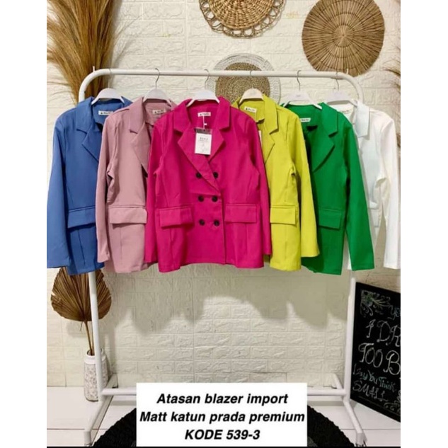 Blazer Wanita Import BKK / Blazer Kerja / Blazer Basic / Blazer Premium Import