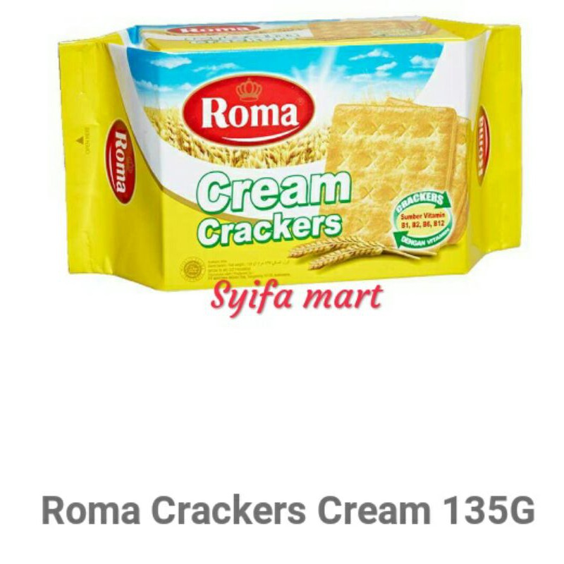 

Roma crackers Cream 135G