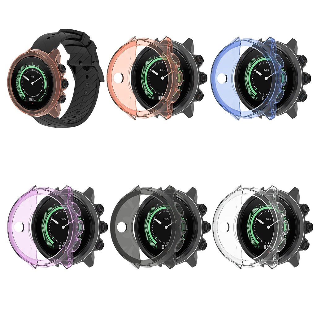 Casing Pelindung Smartwatch Suunto 9 / Suunto 9 Baro / Spartan Hr Baro Bahan Tpu Anti Gores