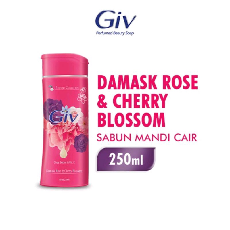 Giv Bodywash Pink Botol 250ml