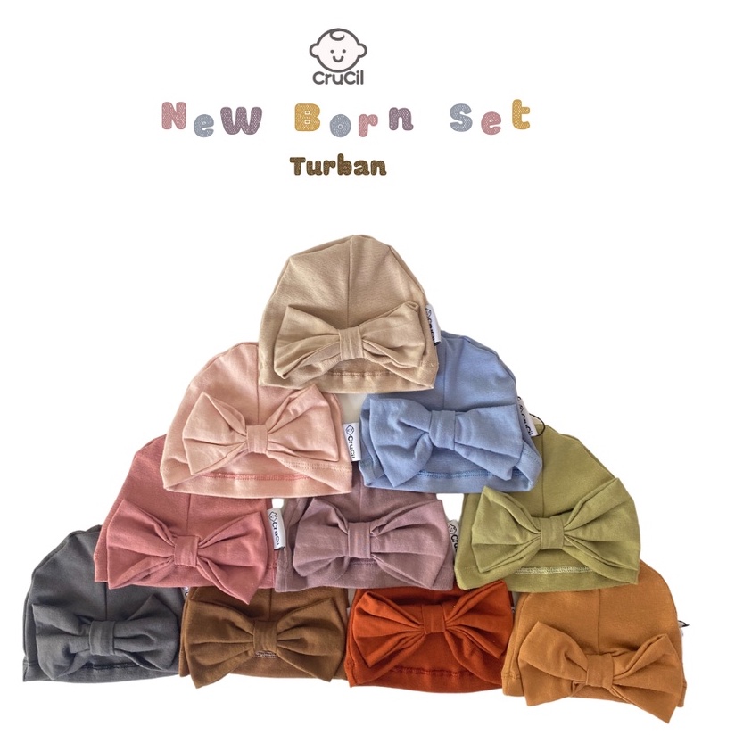 CruCil Factory Turban Bayi (0 - 3m)