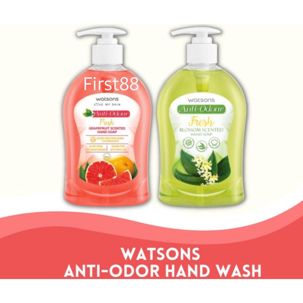 Anti Odour Watsons Hand Soap 500ml