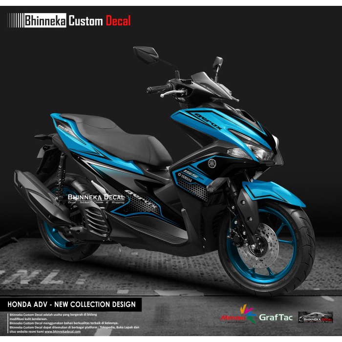 DECAL REGULER CLASS AEROX TOSKA PERFECT