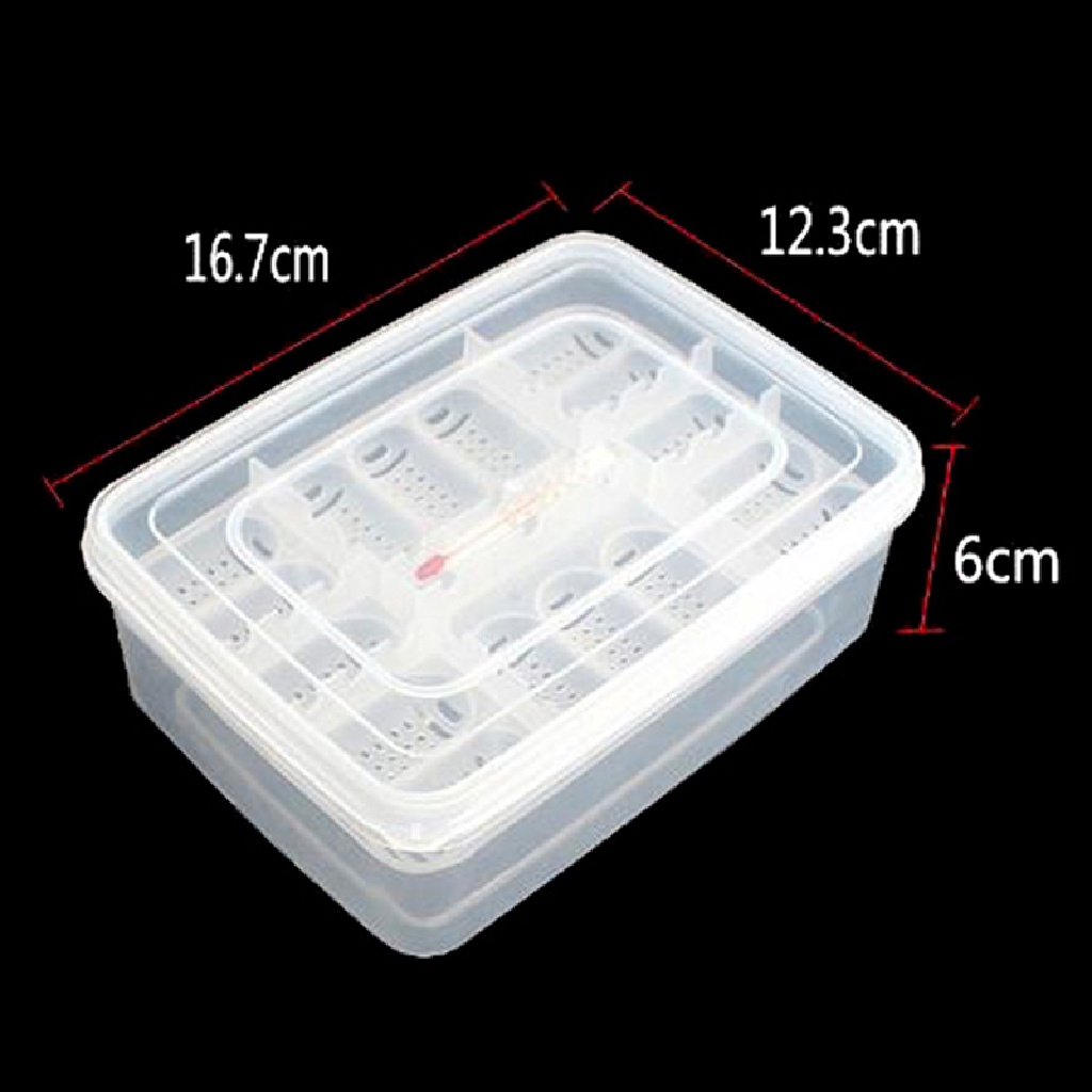 (Tastetasty) Tray Inkubator 16 + Termometer Untuk Telur