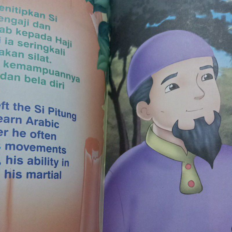 Buku Dongeng Cerita Rakyat SI PITUNG / Bilingual