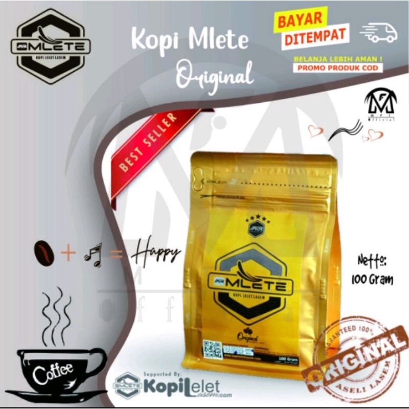 

0KOPI LELET KHAS LASEM REMBANG ORIGINAL CAP MLETE