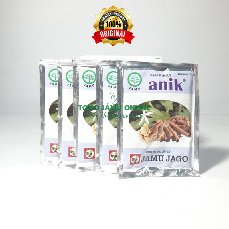 

Jamu Anik Jamu Jago Untuk Perokok - Membantu Melegakan Tenggorokan (Isi 10 Sachet)