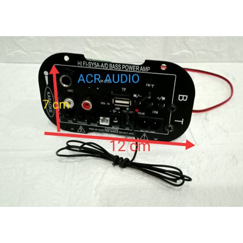 kit basstube modul AC220V DC 12V bluetooth USB SD karaoke bluetooth