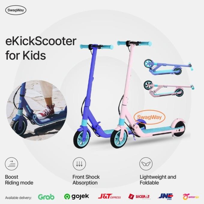 SKUTER LISTRIK ANAK PETRIK OTOPED ELEKTRIK KIDS E KICK SCOOTER E8 DFSG5E54