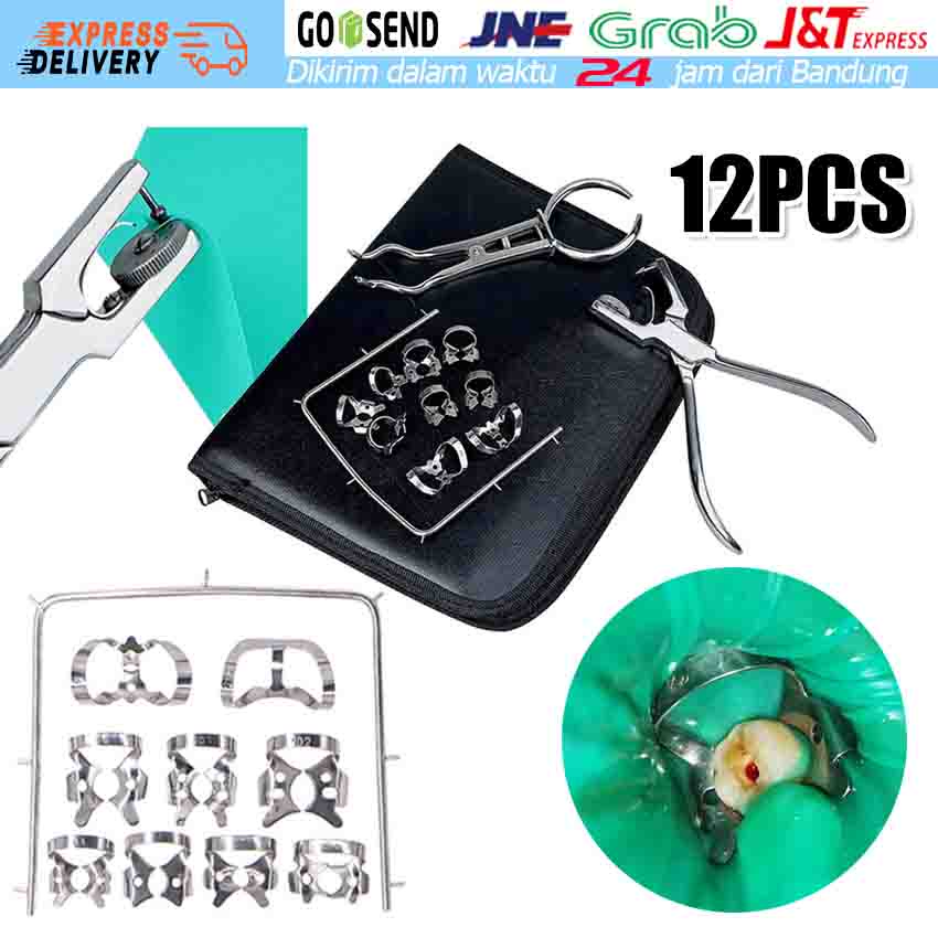Jual Rubber dam clamp kit / alat kedokteran gigi Shopee Indonesia