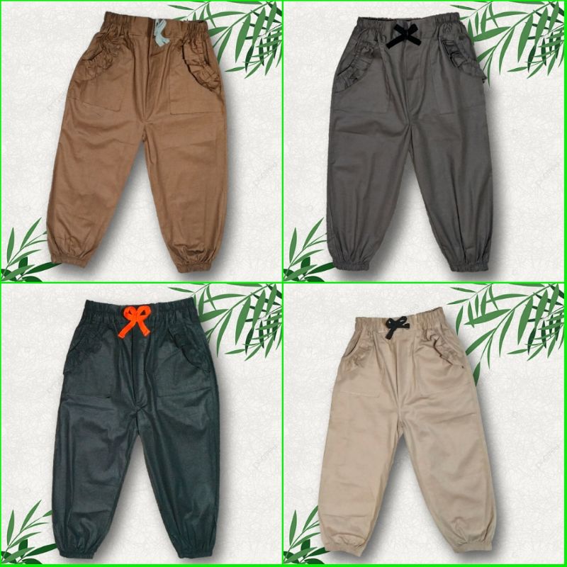 Celana joger pants anak/joger pant girl