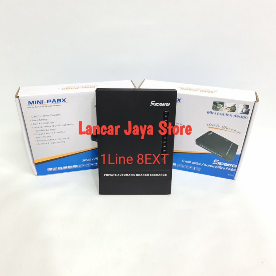 Mesin Pabx Excelltel 1 Line 8 Ext PABX-MD108