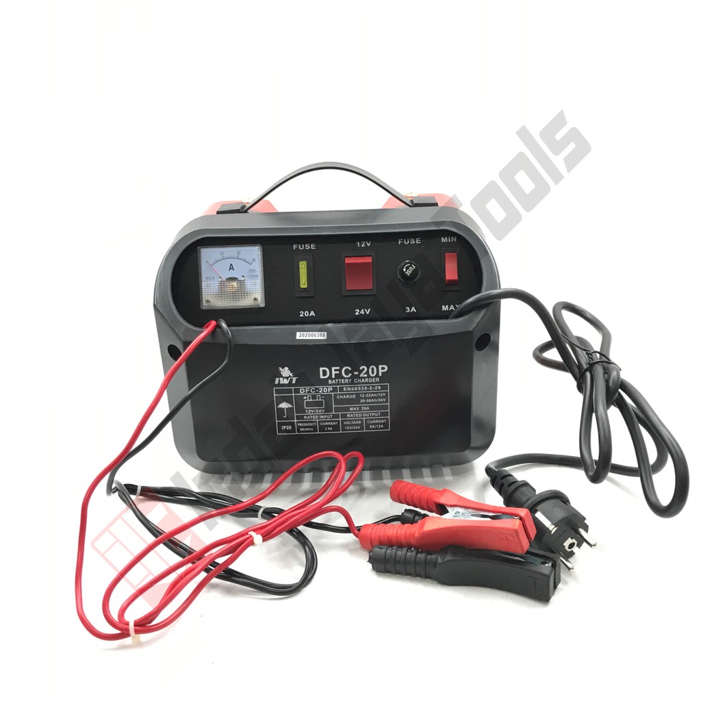 IWT DFC-20P Battery Charger 20A - Charger Cas Aki Kering Basah 20 A