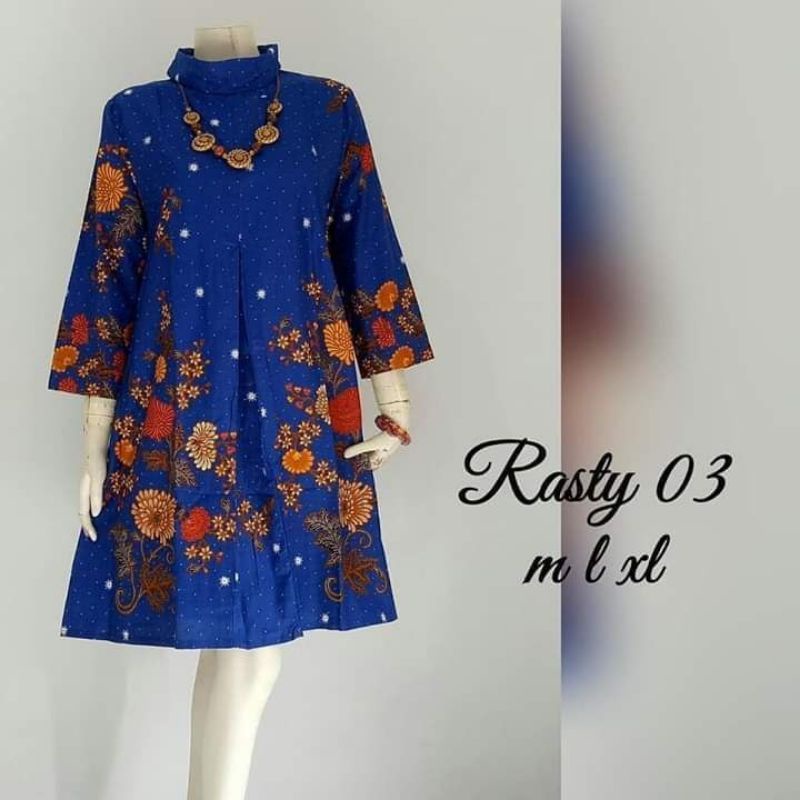 Baju tunik batik jumbo premium