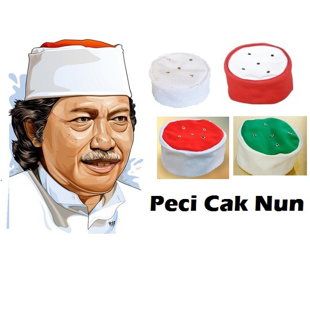 Peci Cak Nun Peci Maiyah Kopiah Kopiyah Cak Nun