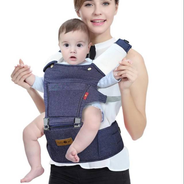 Baby 2 go hip seat denim