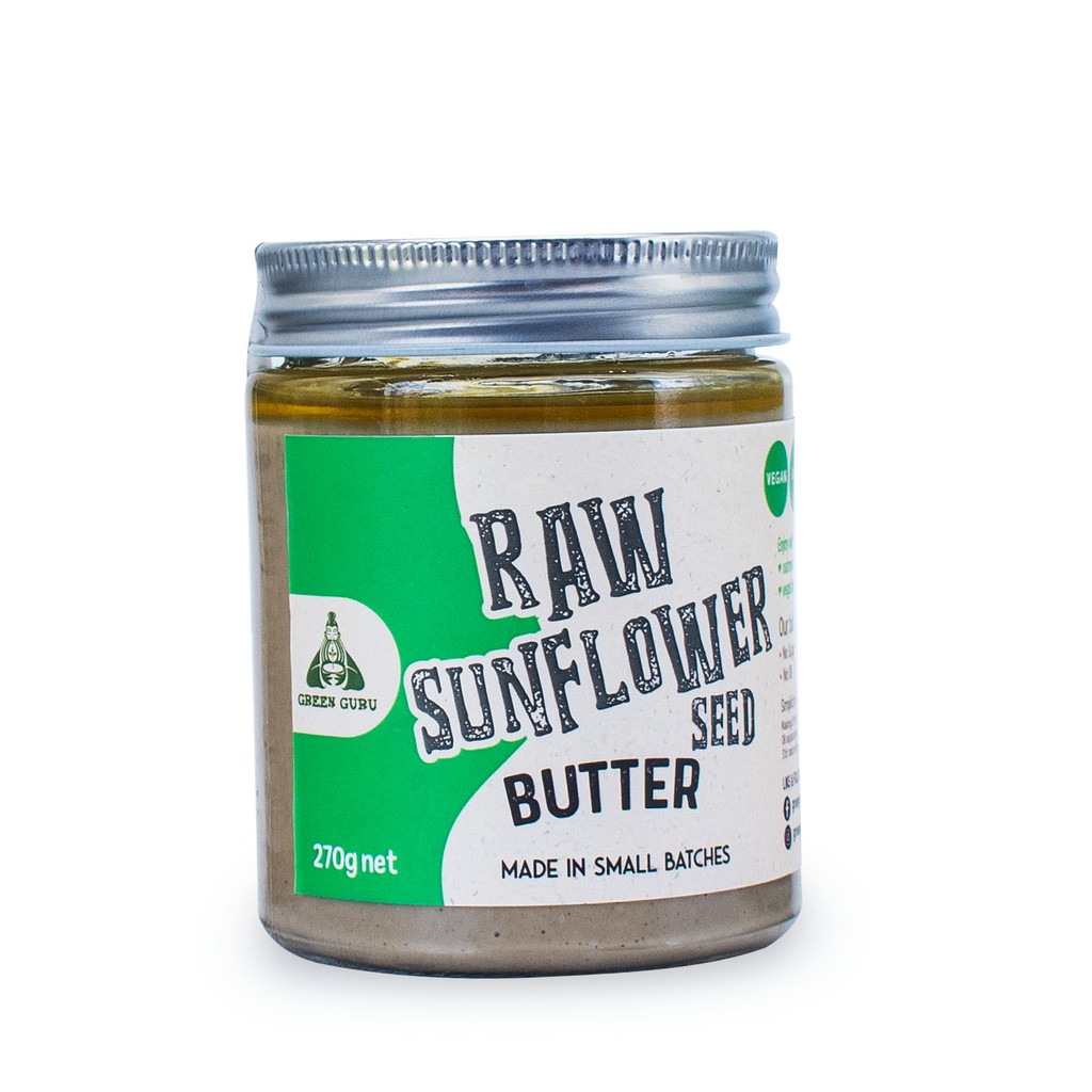 

Raw Sunflower Seed Butter 270Gr (Unsweetened, Gluten Free, Vegan, Keto)