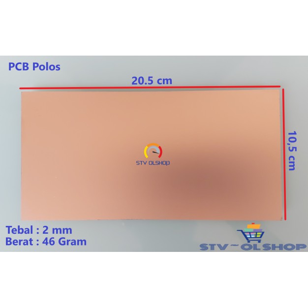 PCB Polos Ukuran 10 X 20 / Papan PCB Polos