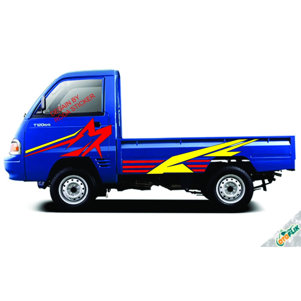 Sticker cutting mobil pick up ss carry  Sticker Cutting Stiker Mobil Pickup Carry terbaru