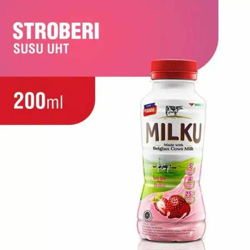 

Milku susu UHT 200ml