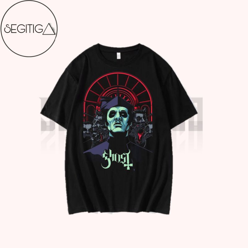 KAOS BAND GHOST | T-SHIRT BAND ROCK| KAOS BAJU BAND ROCK