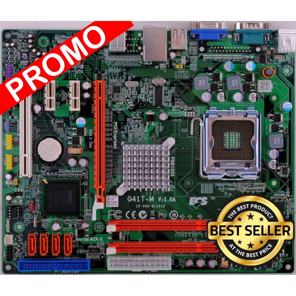 Motherboard G41 ECS DDR2