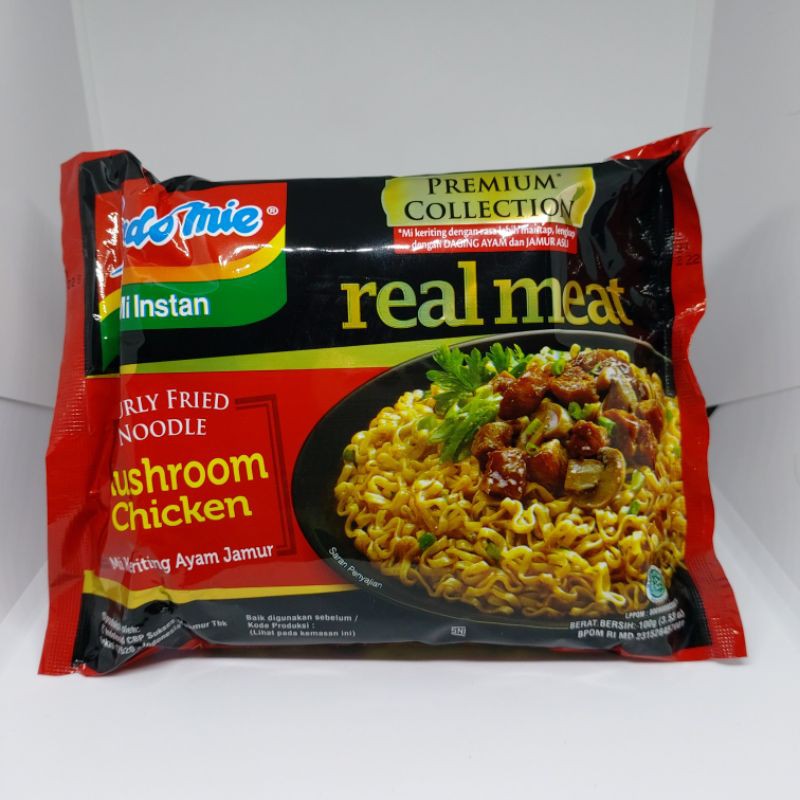 Jual Indomie Mi Instan Real Meat Mie Kriting Ayam Jamur Shopee Indonesia