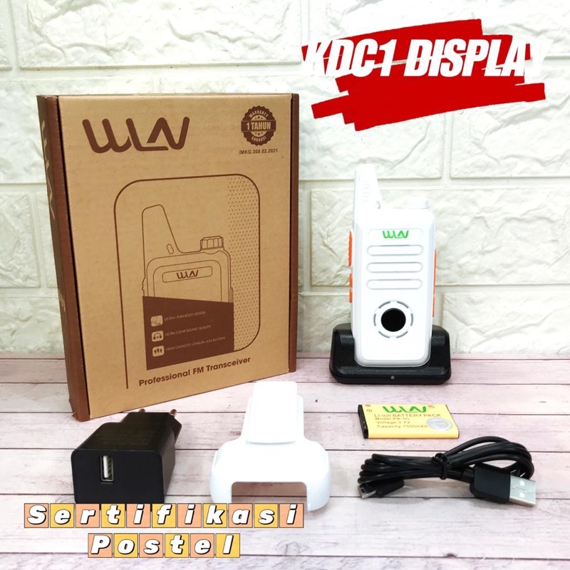 Wln C1 Display Original Sertifikat Postel