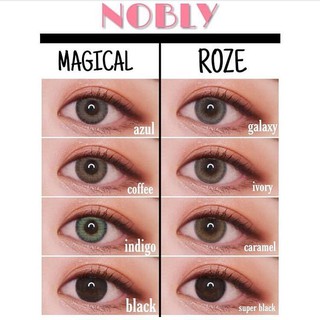 Softlens Nobly Roze Dan Magical Normal Only Shopee Indonesia