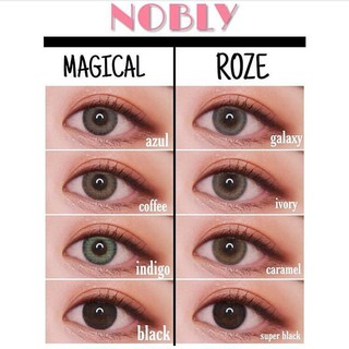 Softlens Nobly Roze Dan Magical Normal Only Shopee Indonesia