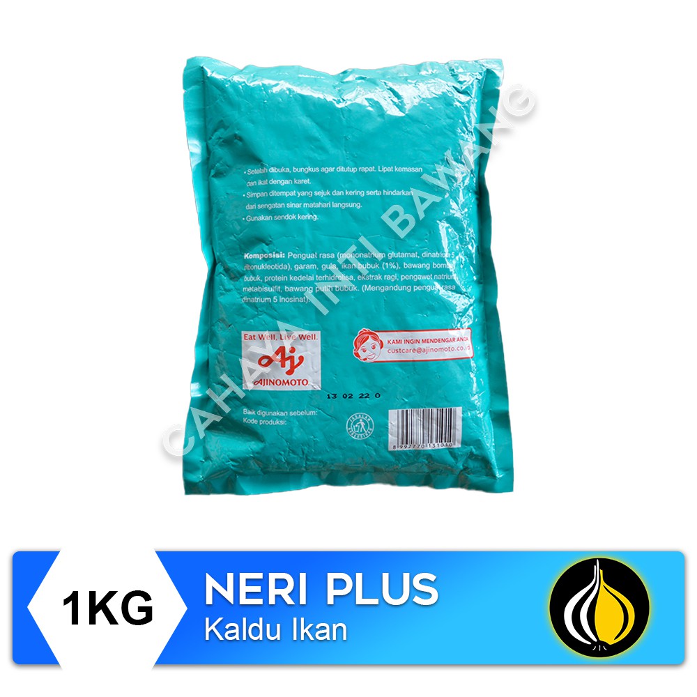 

p4yu Neri Plus (Bumbu Rasa Ikan) - 1 KG