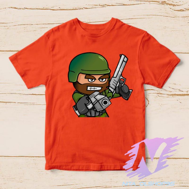 kaos anak minimilitia game