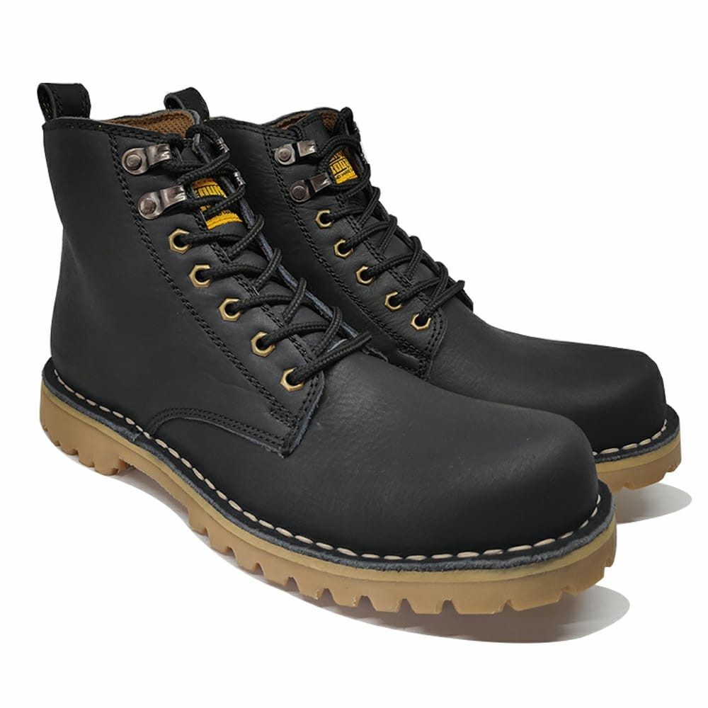 COUNTRY BOOTS - Sepatu Boots Pria Safety Casual Working Pria Model Tali Murah