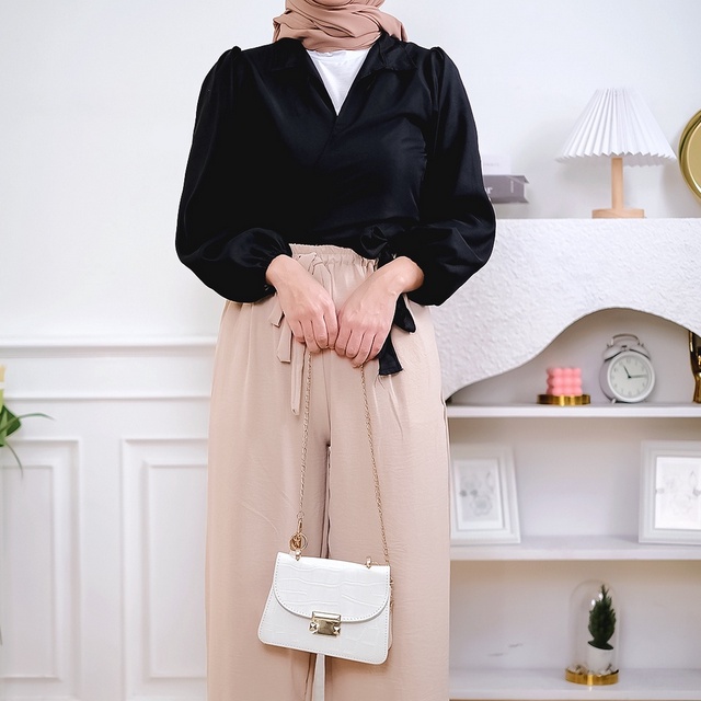 Godiva96 - ANGELIE WRAP TOP / ANGEL  WRAP TOP / ATASAN WANITA UNIK MEDAN