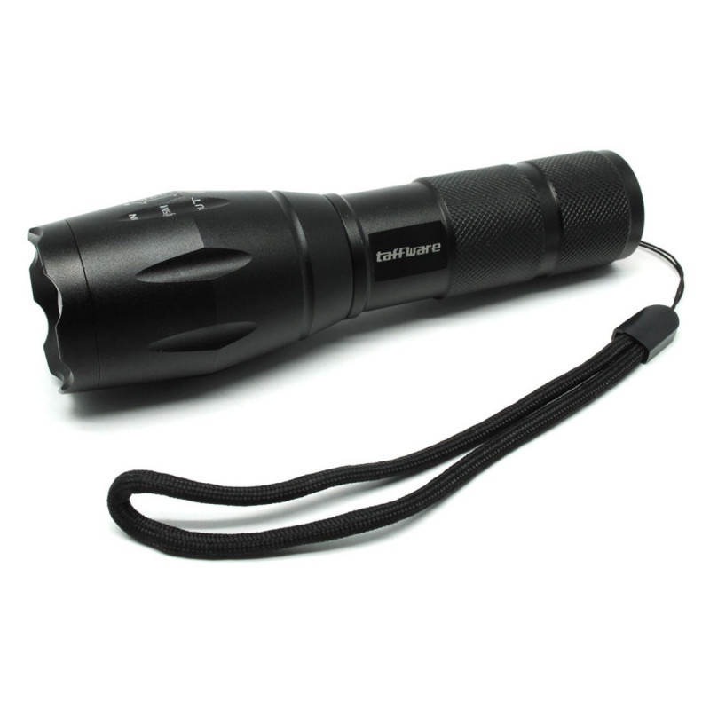 Senter LED Outdoor Taktikal Cree XM-L T6 2000 Lumens Battery Adapter