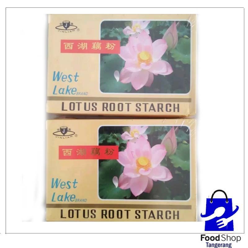 

Bubuk Tepung Akar Teratai Lotus Root Starch West Lake Brand 250 gram